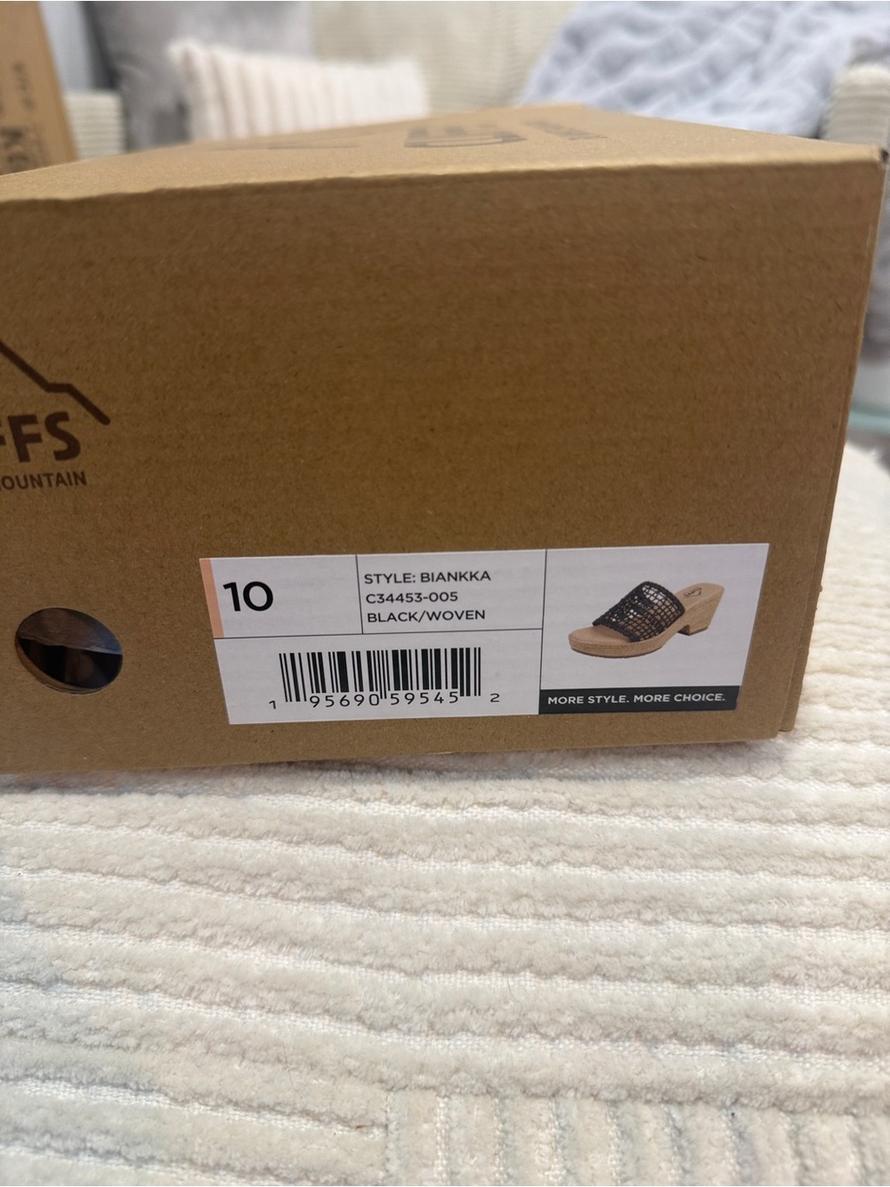 Cliffs By White Mountain Biancia Espadrille Platform Sandal-NWT-Size 10 - Picture 9 of 10